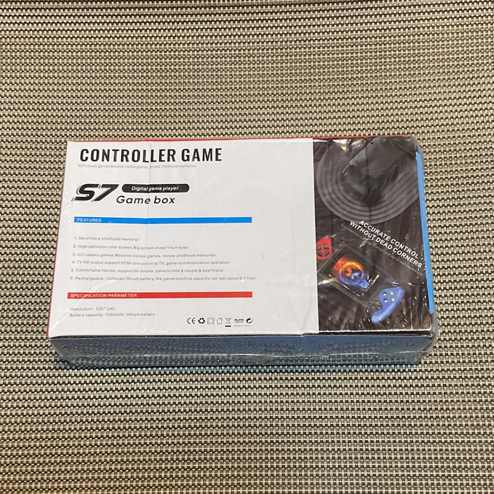 Controller Game Box Portable Gaming Console - Red & Blue - Picture 2 of 2